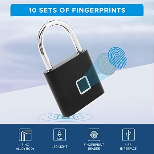 Electronic Fingerprint Padlock